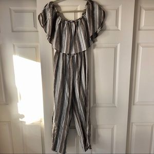 Audrey 3+1 Off-the-Shoulder Jumpsuit